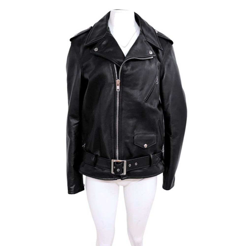 SCHOTT BROS PERFECTO Genuine Steerhide Leather Biker Jacket